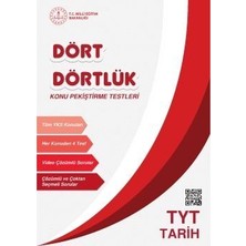 İnformal Yayınları Dört Dörtlük Konu Pekiştirme Testleri - Tyt Tarih