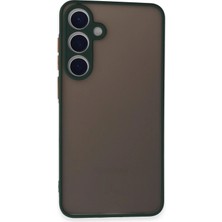 Aylina Mey Ithalat®  Samsung Galaxy S24 Kılıf Montreal Silikon Kapak - Yeşil