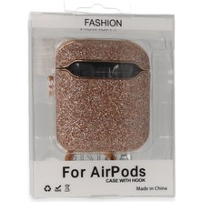 Aylina Mey Ithalat®  Airpods 2 (2.nesil) Spell Simli Kılıf - Rose Gold