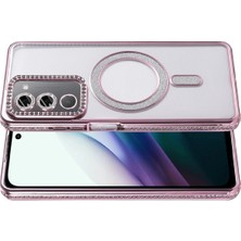 Butik Mey Ithalat®  Xiaomi Redmi 15 4g Joke Simli Magneticsafe Kılıf - Pembe