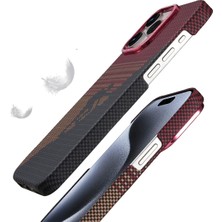 Aylina Mey Ithalat®  Apple iPhone 15 Pro Max Vega Magsafe Kapak - Çöl Titanyum