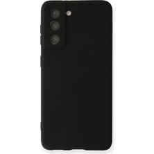 Aylina Mey Ithalat®  Samsung Galaxy S22 Plus Kılıf First Silikon - Siyah
