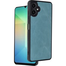 Aylina Mey Ithalat®  Samsung Galaxy A06 Kılıf Aras Deri Kapak - Açık Yeşil