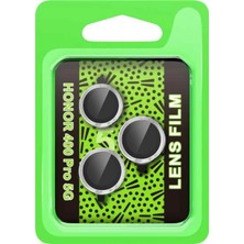 Aylina Mey Ithalat®  Huawei Honor 400 Pro 5g Raze Metal Kamera Lens - Gümüş