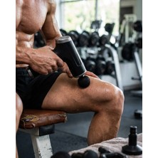 Twin Store Profesyonel Masaj Tabancası Sporcu Masaj Aleti 4 Başlıklı Şarjlı Titreşimli