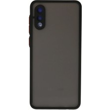 Aylina Mey Ithalat®  Samsung Galaxy A02 Kılıf Montreal Silikon Kapak - Siyah