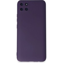 Aylina Mey Ithalat®  Realme C11 Kılıf Nano Içi Kadife Silikon - Mor