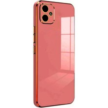 Aylina Mey Ithalat®  Samsung Galaxy A05 Kılıf Volet Silikon - Kırmızı