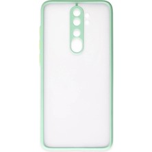 Aylina Mey Ithalat®  Xiaomi Redmi Note 8 Pro Kılıf Montreal Silikon Kapak - Turkuaz