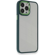 Aylina Mey Ithalat®  iPhone 14 Pro Kılıf Dora Kapak - Haki Yeşil