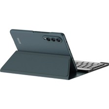 Aylina Mey Ithalat®  Universal Universal Kılıf Fold Klavye - Koyu Yeşil