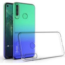 Aylina Mey Ithalat®  Huawei Y6P Kılıf Lüx Şeffaf Silikon - Şeffaf