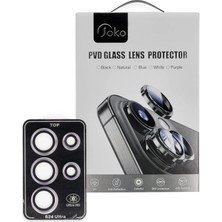 Aylina Mey Ithalat®  Samsung Galaxy S24 Ultra Pvd Metal Kamera Lens - Pembe