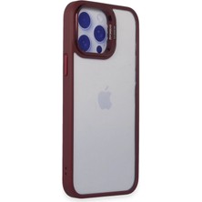 Aylina Mey Ithalat®  iPhone 14 Pro Kılıf Roblox Lens Standlı Kapak - Bordo
