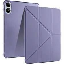 Aylina Mey Ithalat®  Xiaomi Redmi Pad Pro 12.1 Kılıf Kalemlikli Mars Tablet Kılıfı - Lavender