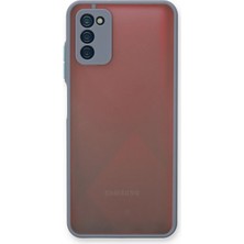 Aylina Mey Ithalat®  Samsung Galaxy A03S Kılıf Montreal Silikon Kapak - Gri