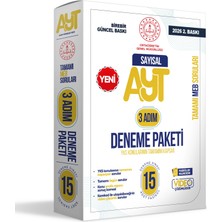 İnformal Yayınları 3 Adım Yks - Ayt Sayısal Mebi Özgün Sorular 15'li Deneme