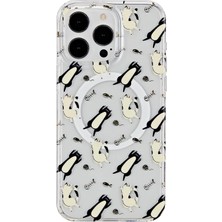 Aylina Mey Ithalat®  iPhone 14 Pro Max Tanya Magsafe Kapak - Desen 4