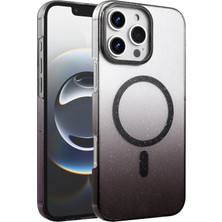 Aylina Mey Ithalat®  Apple iPhone 16 Pro Max Glossy Magsafe Kapak - Siyah