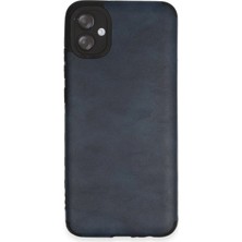 Aylina Mey Ithalat®  Samsung Galaxy A04E Kılıf Loop Deri Silikon - Lacivert