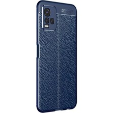 Aylina Mey Ithalat®  Vivo Y21S Kılıf Auto Focus Kapak - Lacivert