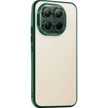 Aylina Mey Ithalat®  Xiaomi Mi 15  Lensli Silikon - Yeşil