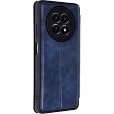 Mey İthalat Mey Ithalat®  Realme 12 5g Kılıf Flip Cover - Lacivert