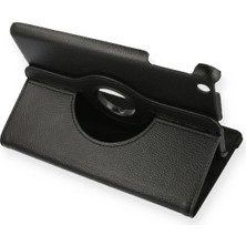 Mey İthalat Mey Ithalat®  iPad Mini 1 Kılıf 360 Tablet Deri Kılıf - Siyah