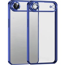 Mey İthalat Mey Ithalat®  Apple iPhone 17 Air  Lensli Silikon - Lacivert