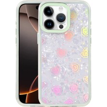 Mey İthalat Mey Ithalat®  Apple iPhone 14 Pro Max Lumi Desenli Kapak - Yeşil