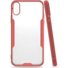 Mey İthalat Mey Ithalat®  iPhone x Kılıf Platin Silikon - Pembe