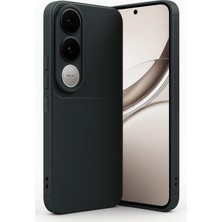 Mey İthalat Mey Ithalat®  Vivo V50 Lite 4g Auto Focus Karbon Kapak - Siyah