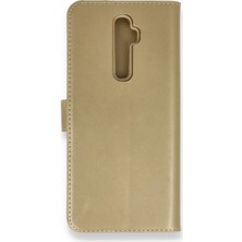 Mey İthalat Mey Ithalat®   Reno 2z Kılıf Trend S Plus Kapaklı Kılıf - Gold