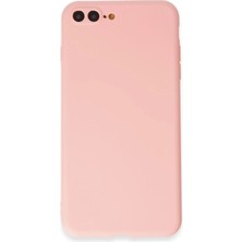 Mey İthalat Mey Ithalat®  iPhone 7 Plus Kılıf First Silikon - Pudra