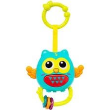 LTG Nova Mey Ithalat® Müzikli ve Işıklı Çıngıraklı Baykuş Puset Oyuncağı