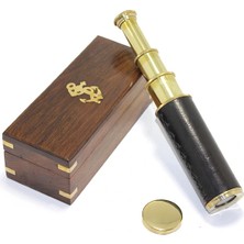 Livenda Ahşap Kutulu Pirinç Dürbün 2005B