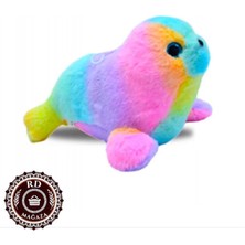 RD Mağaza Peluş Renkli Fok Balığı 30CM