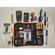 HPYTECH🔥60W Ayarlanabilir Havya Kiti–full Lehim🔧elektronik Tamir Seti(Çantalı)