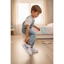 Enoch Kız Çocuk Cırt Cırtlı ve Bağcıklı Günlük Spor Ayakkabı Sneaker
