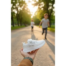 Enoch Erkek Çocuk Çok Panelli Cırtlı ve Esnek Bağcıklı Günlük Spor Ayakkabı