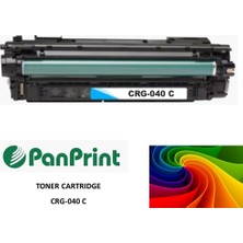 PanPrint Canon I-Sensys LBP-710CX Mavi Muadil Toner ((CRG-040 C)