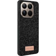 Onegif Xiaomi Mi 15T Pro Bright Simli Kapak - Siyah