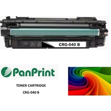 PanPrint Canon I-Sensys LBP-712CDN Siyah Muadil Toner (CRG-040 B)