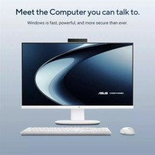 Asus V440VAK-C38256B0D Core 3 100U 8gb Ddr5 256GB Nvme SSD 23.8'' IPS Fhd Freedos Siyah Kablosuz Mouse-Klavye All In One Bilgisayar