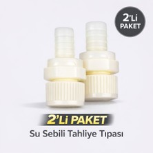 Serhat Deniz Su Sebili Tahliye Tıpası 2’li Paket
