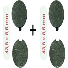 Cross Uyumlu Ön Fren Disk Balatası Yuvarlak 2 Adet Erpilsan Elektronik