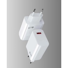 Fantastik Store 67W Type-C Turbo Şarj Cihazı – Aşırı Akım ve Isı Koruması, Seyahat Uyumlu - Lisinya