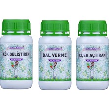 Doktor Bahçem 3’lü Sıvı Bitki Besini Seti Kök Güçlendirici  Dal Verme  Çiçek Açtıran