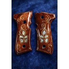 Yücel Av Bayii Beretta F 92 Yavuz 16 Lı Işlemeli Kabze