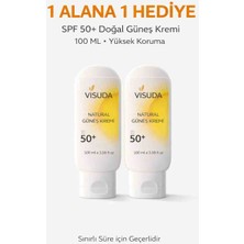Visuda Sabun Güneş Kremi Spf 50+ Yüksek Koruma 100ML Doğal Güneş Kremi
